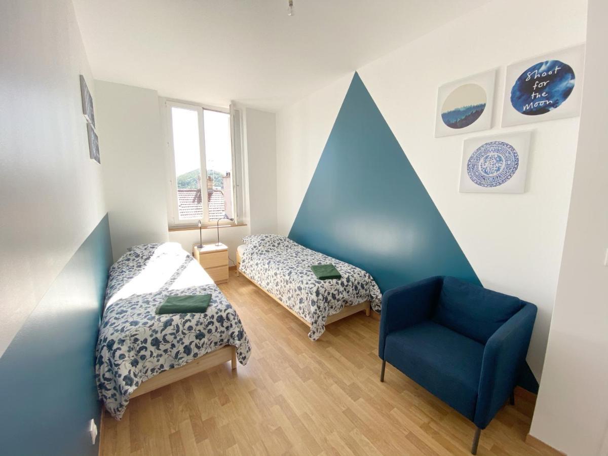 22 Chic & Cosy Grand Appart 92M2 Parking Gratuit Hypercentre Netflix Сент Етиен Екстериор снимка