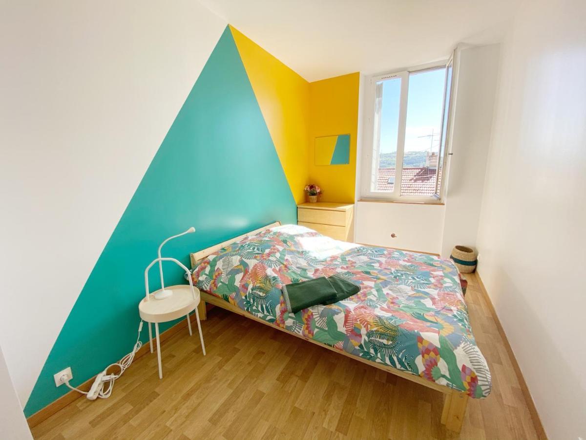 22 Chic & Cosy Grand Appart 92M2 Parking Gratuit Hypercentre Netflix Сент Етиен Екстериор снимка
